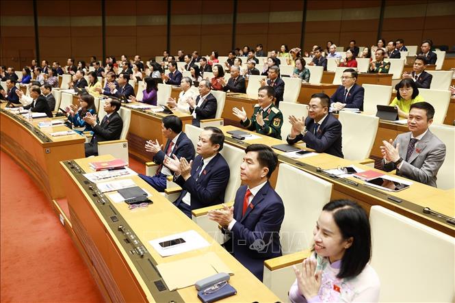 Các đại biểu Bet88app còn khuyến mãi tham dự Lễ tuyên thệ nhậm chức Chủ tịch nước Cộng hoà xã hội chủ nghĩa Việt Nam nhiệm kỳ 2026 - 2031. Ảnh: TTXVN