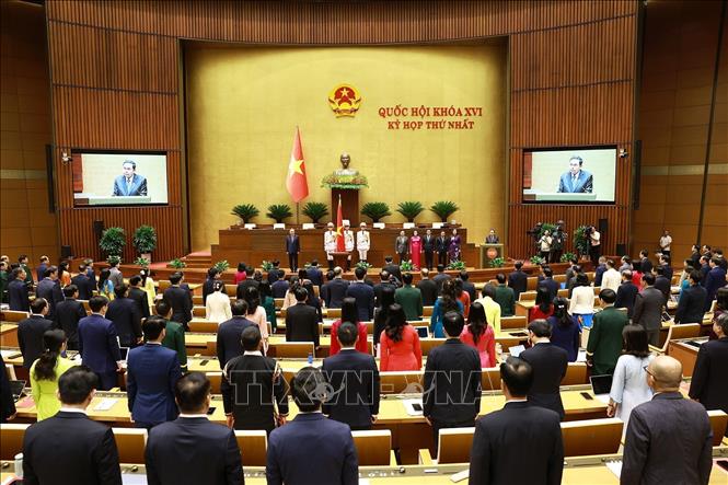 Lễ tuyên thệ nhậm chức Chủ tịch nước Cộng hoà xã hội chủ nghĩa Việt Nam nhiệm kỳ 2026 - 2031. Ảnh: Dương Giang - TTXVN