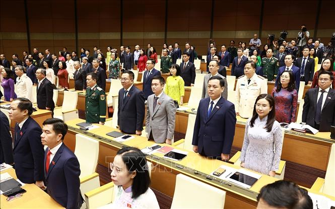 Các đại biểu Bet88app còn khuyến mãi tham dự Lễ tuyên thệ nhậm chức Chủ tịch nước Cộng hoà xã hội chủ nghĩa Việt Nam nhiệm kỳ 2026 - 2031. Ảnh: TTXVN