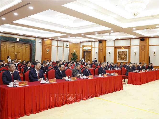 Các đại biểu dự Hội nghị công bố Quyết định của Bộ Bett88 cá cược trực tuyến về công tác cán bộ. Ảnh: Thống Nhất – TTXVN