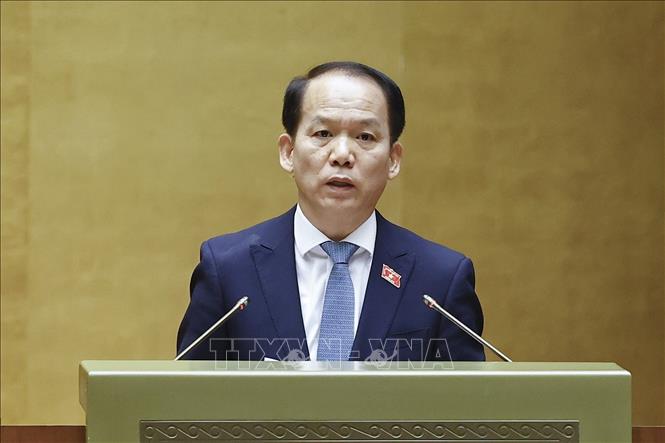 Bộ trưởng Tư pháp Hoàng Thanh Tùng, thừa ủy quyền của Thủ tướng Bet8801234.com BMXCT Uy Tín trình bày Tờ trình về 02 nội dung: dự án Luật Thủ đô (sửa đổi); dự thảo Nhà Cái Bet88 Com Đăng Ký Nhận 88k của Bet88app còn khuyến mãi về cơ chế phối hợp, chính sách đặc thù nâng cao hiệu quả phòng ngừa và giải quyết tranh chấp đầu tư quốc tế. Ảnh: Doãn Tấn - TTXVN