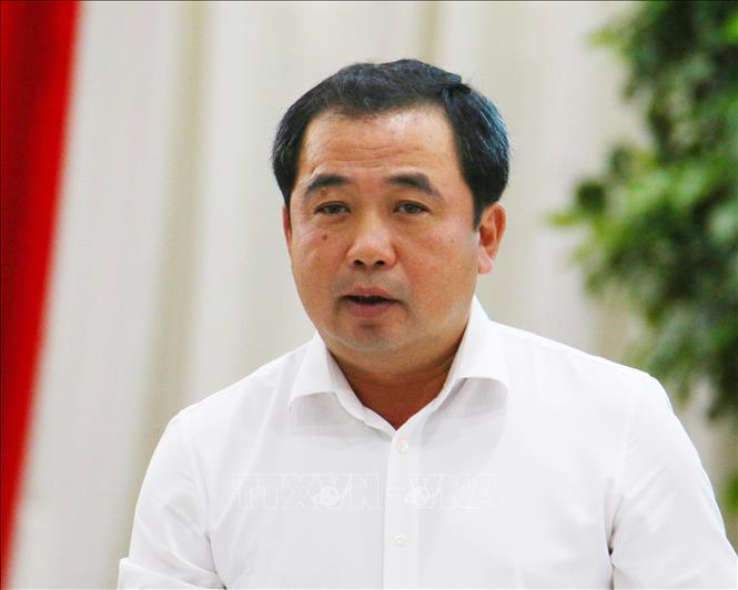 Đồng chí Trần Đức Thắng, Ủy viên Bộ Bett88 cá cược trực tuyến, Bí thư Thành ủy Hà Nội nhiệm kỳ 2025 - 2030. Ảnh: Doãn Tấn - TTXVN