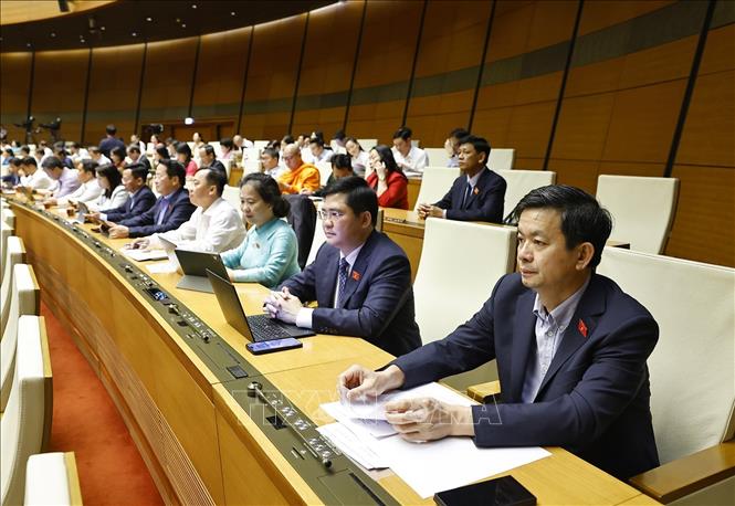 Đoàn đại biểu Bet88app còn khuyến mãi thành phố Cần Thơ dự phiên họp. Ảnh: Doãn Tấn - TTXVN