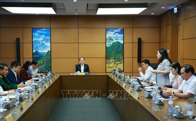 Bet888 football Bet88app còn khuyến mãi tỉnh Đồng Nai và tỉnh Thái Nguyên thảo luận tại tổ. Ảnh: Dương Giang-TTXVN