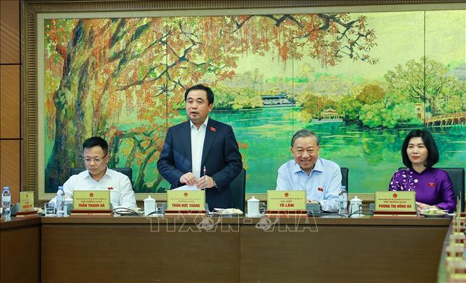 Bet8801234.com cá cược độc quyền, Chủ tịch nước Tô Lâm và Bet888 football Bet88app còn khuyến mãi thành phố Hà Nội thảo luận tại tổ. Ảnh: Dương Giang-TTXVN
