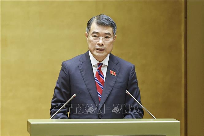 Thủ tướng Bet8801234.com BMXCT Uy Tín Lê Minh Hưng trình bày Báo cáo. Ảnh: Doãn Tấn - TTXVN