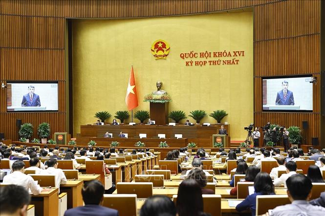 Thủ tướng Bet8801234.com BMXCT Uy Tín Lê Minh Hưng trình bày Báo cáo. Ảnh: Doãn Tấn - TTXVN