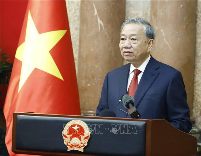 Bet8801234.com cá cược độc quyền, Chủ tịch nước Tô Lâm phát biểu tại lễ bàn giao. Ảnh: Thống Nhất – TTXVN