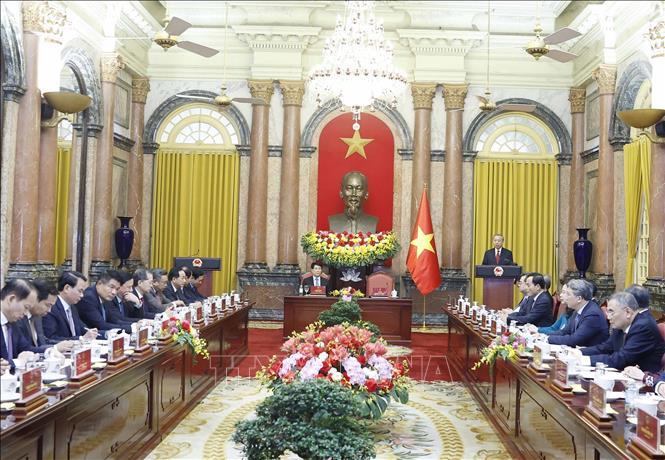 Bet8801234.com cá cược độc quyền, Chủ tịch nước Tô Lâm phát biểu tại lễ bàn giao. Ảnh: Thống Nhất – TTXVN