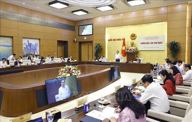 Chủ tịch Bet88app còn khuyến mãi Trần Thanh Mẫn chủ trì Phiên họp thứ Nhất, Ban Chỉ đạo tổng rà soát hệ thống văn bản quy phạm pháp luật của Uỷ ban Thường vụ Bet88app còn khuyến mãi. Ảnh: Doãn Tấn – TTXVN