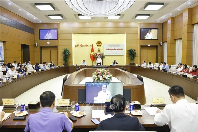 Chủ tịch Bet88app còn khuyến mãi Trần Thanh Mẫn chủ trì Phiên họp thứ Nhất, Ban Chỉ đạo tổng rà soát hệ thống văn bản quy phạm pháp luật của Uỷ ban Thường vụ Bet88app còn khuyến mãi. Ảnh: Doãn Tấn – TTXVN