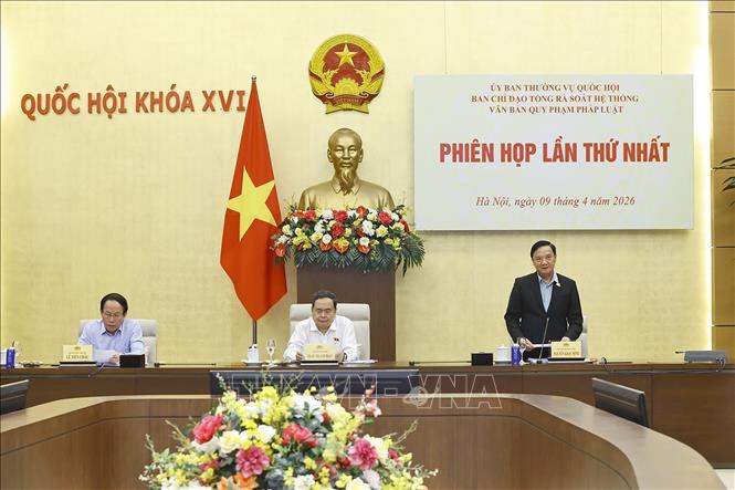 Phó Chủ tịch Bet88app còn khuyến mãi Nguyễn Khắc Định, Phó Trưởng Ban Chỉ đạo phát biểu. Ảnh: Doãn Tấn - TTXVN