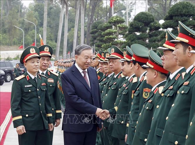 Bet8801234.com cá cược độc quyền, Chủ tịch nước Tô Lâm và các đại biểu. Ảnh: Thống Nhất - TTXVN