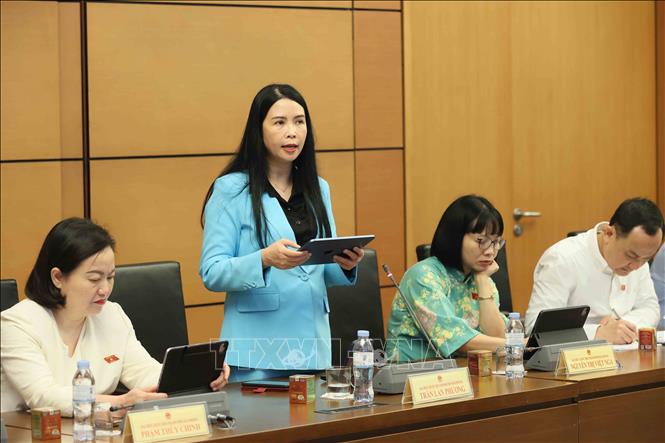 Bet888 football Bet88app còn khuyến mãi thành phố Hải Phòng Trần Lan Phương thảo luận tại tổ. Ảnh: An Đăng - TTXVN