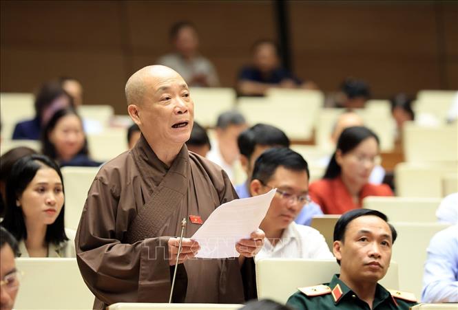 Bet888 football Bet88app còn khuyến mãi Thành phố Hà Nội, Hoà thượng Thích Bảo Nghiêm phát biểu. Ảnh: Tuấn Anh - TTXVN