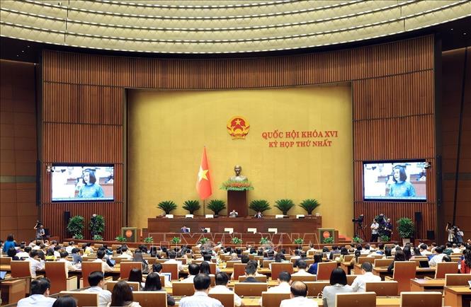 Bet88app còn khuyến mãi thảo luận tại hội trường chiều 10/4. Ảnh: Tuấn Anh - TTXVN