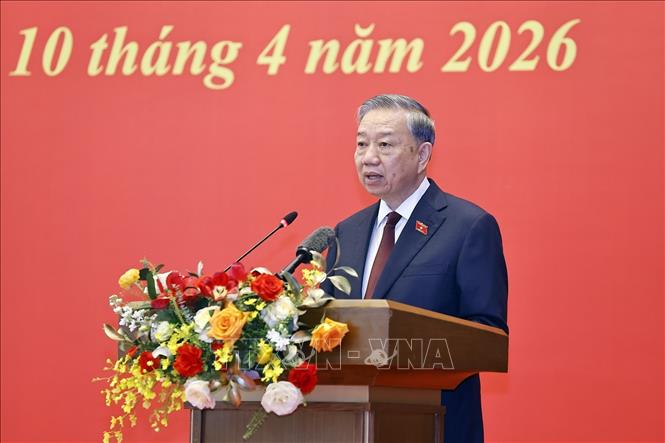 Bet8801234.com cá cược độc quyền, Chủ tịch nước Tô Lâm phát biểu giao nhiệm vụ. Ảnh: Doãn Tấn - TTXVN