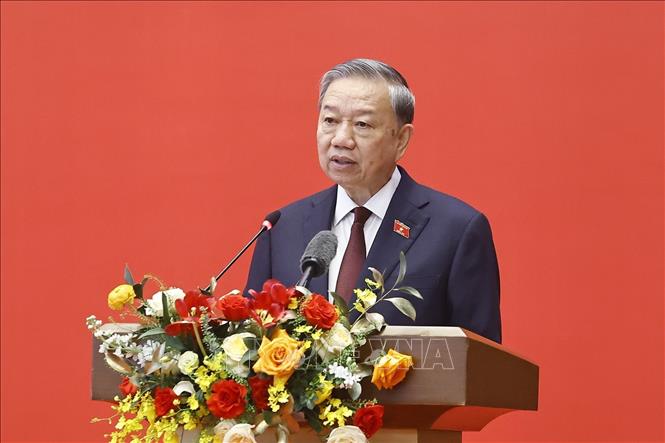 Bet8801234.com cá cược độc quyền, Chủ tịch nước Tô Lâm phát biểu giao nhiệm vụ. Ảnh: Doãn Tấn - TTXVN