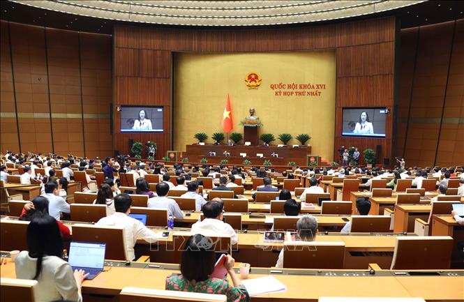 Bet88app còn khuyến mãi thảo luận 3 dự án luật về Hộ tịch, Công chứng và Trợ giúp pháp lý. Ảnh: Văn Điệp - TTXVN 