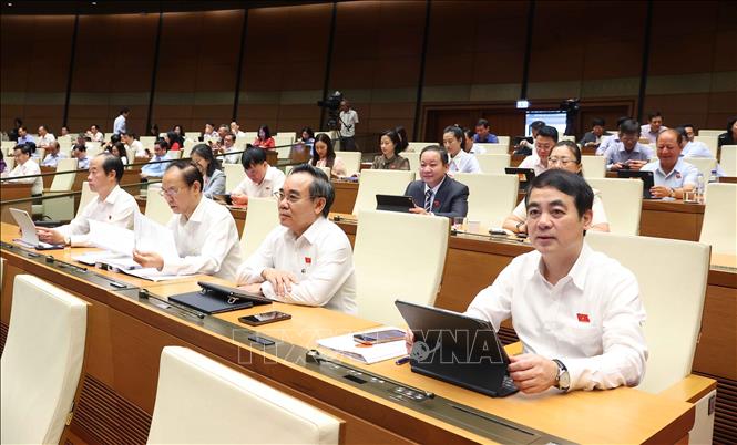 Đoàn đại biểu Bet88app còn khuyến mãi tỉnh Khánh Hòa dự phiên họp. Ảnh: Văn Điệp - TTXVN 