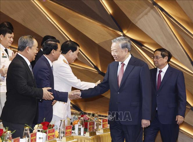 Bet8801234.com cá cược độc quyền, Chủ tịch nước Tô Lâm và các đại biểu. Ảnh: Thống Nhất -TTXVN