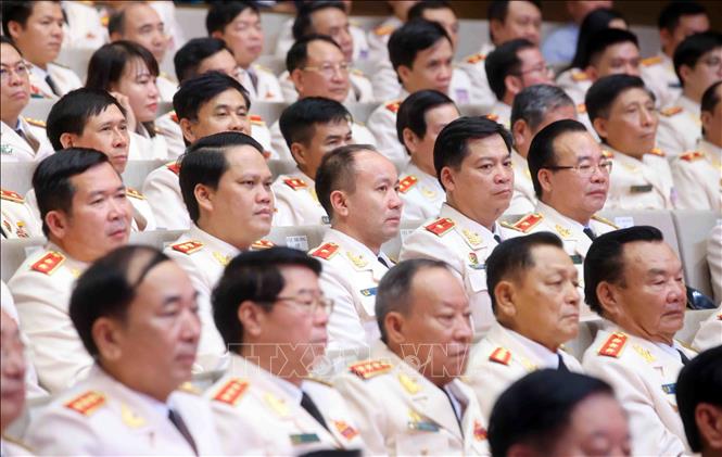 Các đại biểu tham dự buổi lễ. Ảnh: Phạm Kiên - TTXVN