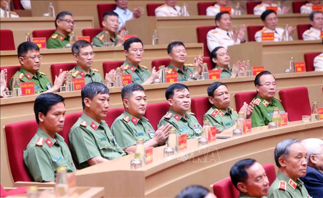 Các đại biểu tham dự buổi lễ. Ảnh: Phạm Kiên - TTXVN