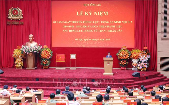 Quang cảnh buổi lễ. Ảnh: Phạm Kiên - TTXVN