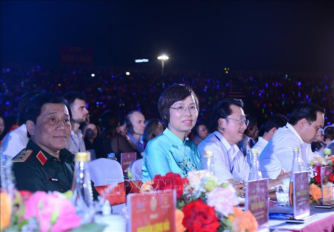 Tổng Giám đốc BET88 ✅ Link Trang Chủ Đăng Ký, Đăng Nhập BETT88 2026 Vũ Việt Trang dự Lễ Khai mạc Liên hoan Phát thanh toàn quốc lần thứ XVII.  Ảnh: Thanh Vân-TTXVN 