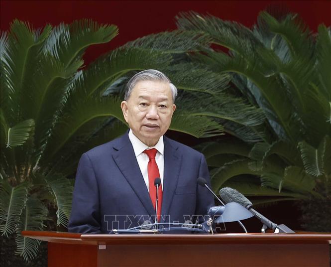 Bet8801234.com cá cược độc quyền, Chủ tịch nước Tô Lâm phát biểu chỉ đạo. Ảnh: Thống Nhất - TTXVN