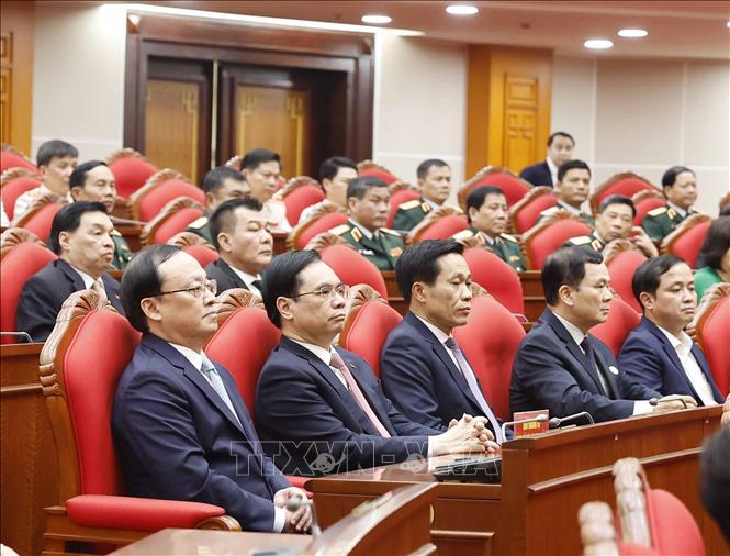 Các đại biểu tham dự Hội nghị công bố Quyết định của Bộ Bett88 cá cược trực tuyến về công tác cán bộ. Ảnh: Thống Nhất - TTXVN