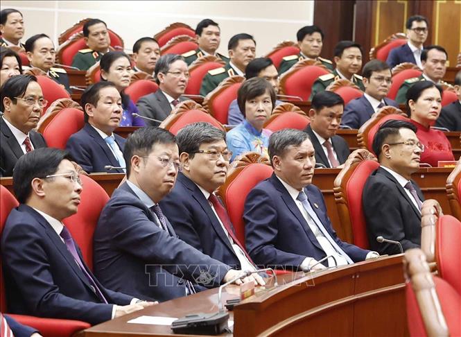 Các đại biểu tham dự Hội nghị công bố Quyết định của Bộ Bett88 cá cược trực tuyến về công tác cán bộ. Ảnh: Thống Nhất - TTXVN