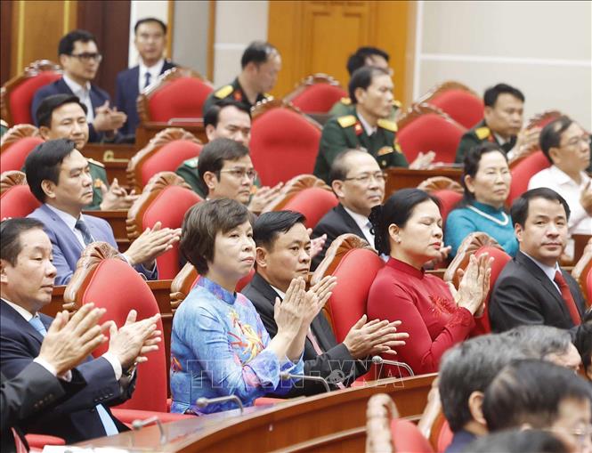 Các đại biểu tham dự Hội nghị công bố Quyết định của Bộ Bett88 cá cược trực tuyến về công tác cán bộ. Ảnh: Thống Nhất - TTXVN