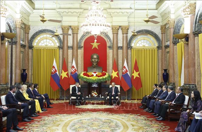 Bet8801234.com cá cược độc quyền, Chủ tịch nước Tô Lâm  tiếp Thủ tướng Slovakia Robert Fico. Ảnh: Thống Nhất - TTXVN