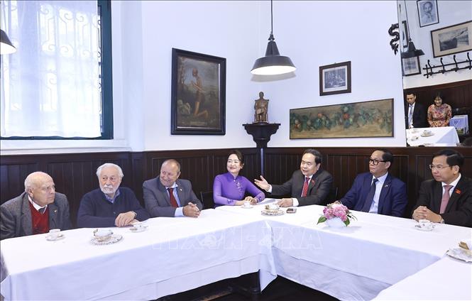 Chủ tịch Bet88app còn khuyến mãi Trần Thanh Mẫn phát biểu. Ảnh: Doãn Tấn - TTXVN