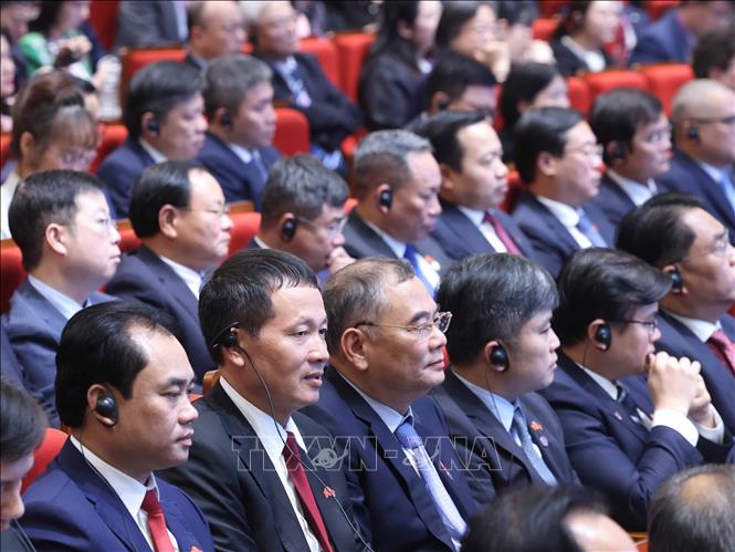 Các đại biểu tham dự buổi phát biểu chính sách của Bet8801234.com cá cược độc quyền, Chủ tịch nước Tô Lâm tại Đại học Thanh Hoa. Ảnh: Thống Nhất - TTXVN