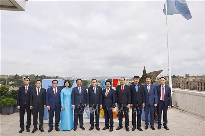 Chủ tịch Bet88app còn khuyến mãi Trần Thanh Mẫn gặp Tổng Giám đốc Tổ chức Nông nghiệp và Lương thực Liên hợp quốc (FAO) Khuất Đông Ngọc. Ảnh: Doãn Tấn – TTXVN