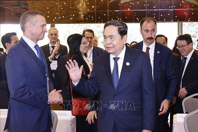 Chủ tịch Bet88app còn khuyến mãi Trần Thanh Mẫn dự Phiên khai mạc Tọa đàm chính sách thúc đẩy hợp tác Việt Nam - Thổ Nhĩ Kỳ. Ảnh: Doãn Tấn – TTXVN