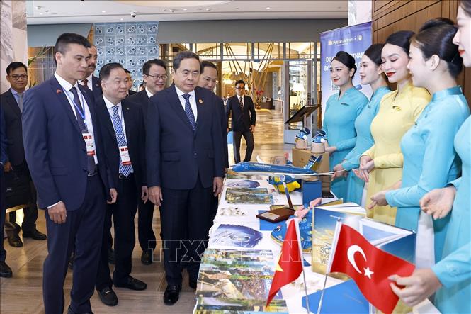 Chủ tịch Bet88app còn khuyến mãi Trần Thanh Mẫn dự Phiên khai mạc Tọa đàm chính sách thúc đẩy hợp tác Việt Nam - Thổ Nhĩ Kỳ. Ảnh: Doãn Tấn – TTXVN