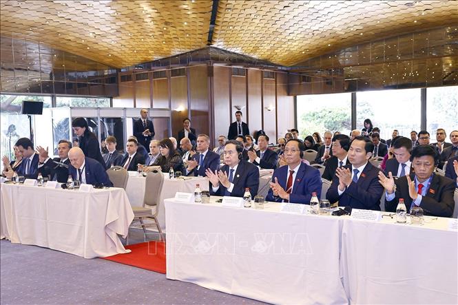 Chủ tịch Bet88app còn khuyến mãi Trần Thanh Mẫn dự Tọa đàm chính sách thúc đẩy hợp tác Việt Nam - Thổ Nhĩ Kỳ. Ảnh: Doãn Tấn – TTXVN