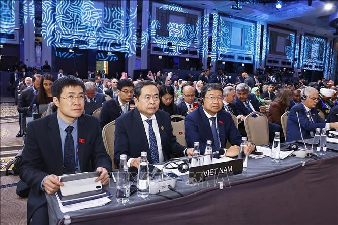 Chủ tịch Bet88app còn khuyến mãi Trần Thanh Mẫn dự Phiên thảo luận chung về chủ đề “Nuôi dưỡng hy vọng, bảo đảm hòa bình và bảo vệ công lý cho các thế hệ tương lai”. Ảnh: Doãn Tấn – TTXVN