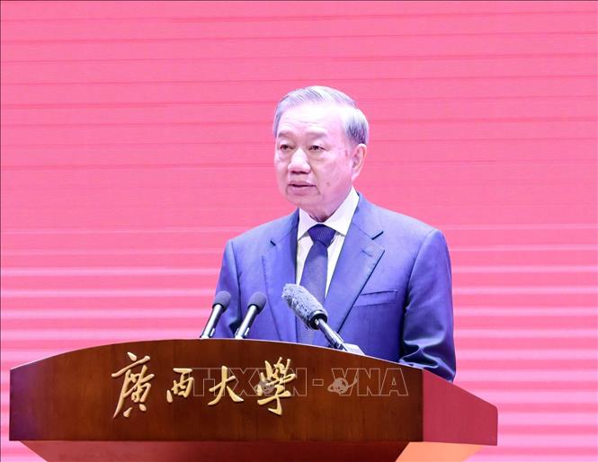 Bet8801234.com cá cược độc quyền, Chủ tịch nước Tô Lâm phát biểu. Ảnh: Thống Nhất - TTXVN