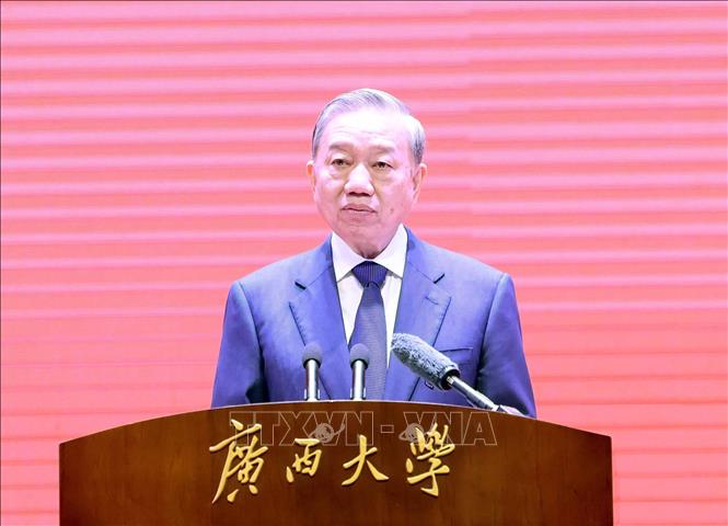 Bet8801234.com cá cược độc quyền, Chủ tịch nước Tô Lâm phát biểu. Ảnh: Thống Nhất - TTXVN