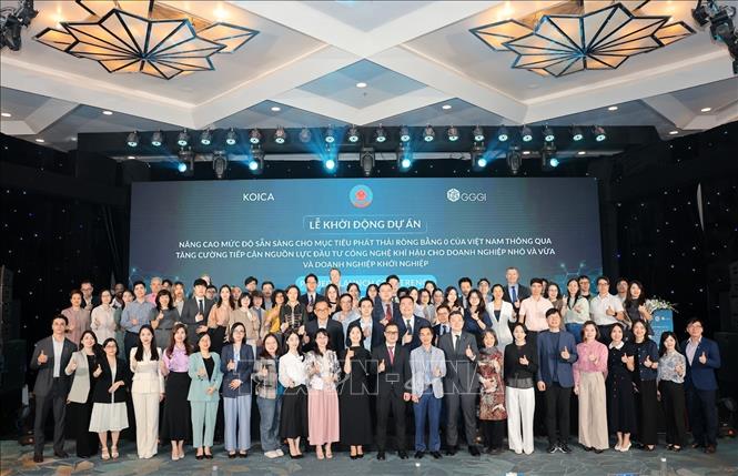 Bet888 football tham dự Lễ khởi động Dự án chụp ảnh chung. Ảnh: Phạm Hậu - TTXVN