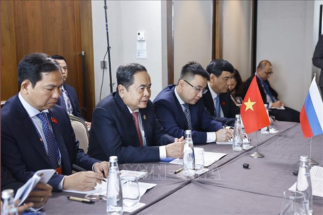 Chủ tịch Bet88app còn khuyến mãi Trần Thanh Mẫn phát biểu. Ảnh: Doãn Tấn – TTXVN