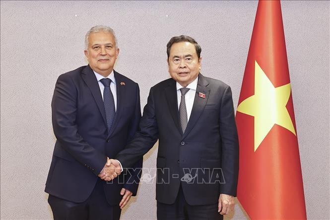 Chủ tịch Bet88app còn khuyến mãi Trần Thanh Mẫn tiếp Lãnh sự danh dự Việt Nam tại Istanbul Ali Tezolmez. Ảnh: Doãn Tấn – TTXVN