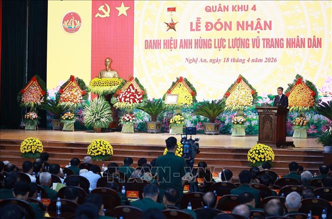 Thủ tướng Lê Minh Hưng phát biểu. Ảnh: Dương Giang – TTXVN
