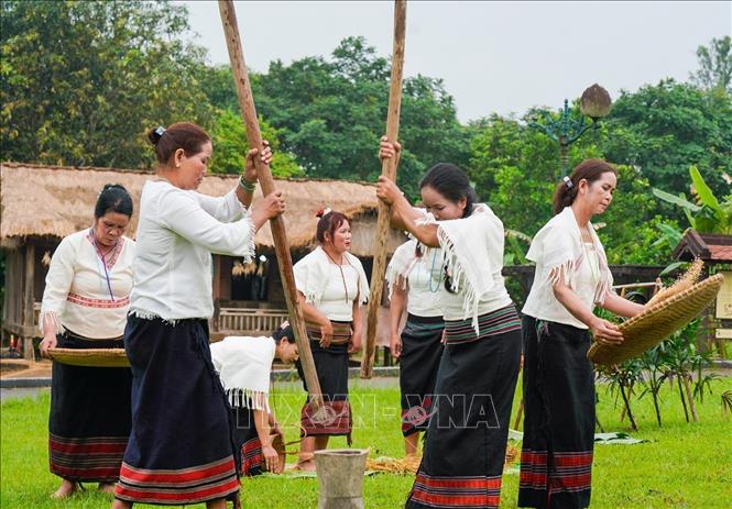 Lễ cúng mừng lúa mới - lễ thức quan trọng trong đời sống tâm linh, Bet88013 88k Cho Tân Thủ cộng đồng bào Chu Ru. Ảnh: Khánh Hoà - TTXVN