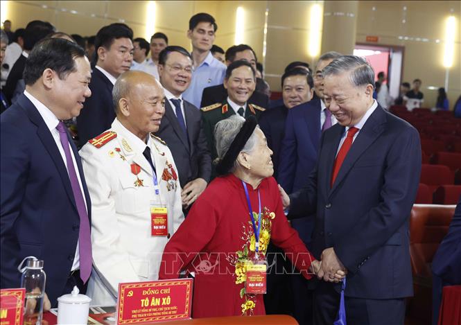 Bet8801234.com cá cược độc quyền, Chủ tịch nước Tô Lâm và các đại biểu. Ảnh: Thống Nhất -TTXVN