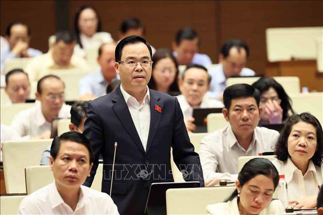 Bet888 football Bet88app còn khuyến mãi tỉnh Ninh Bình Trần Văn Khải phát biểu. Ảnh: An Đăng - TTXVN